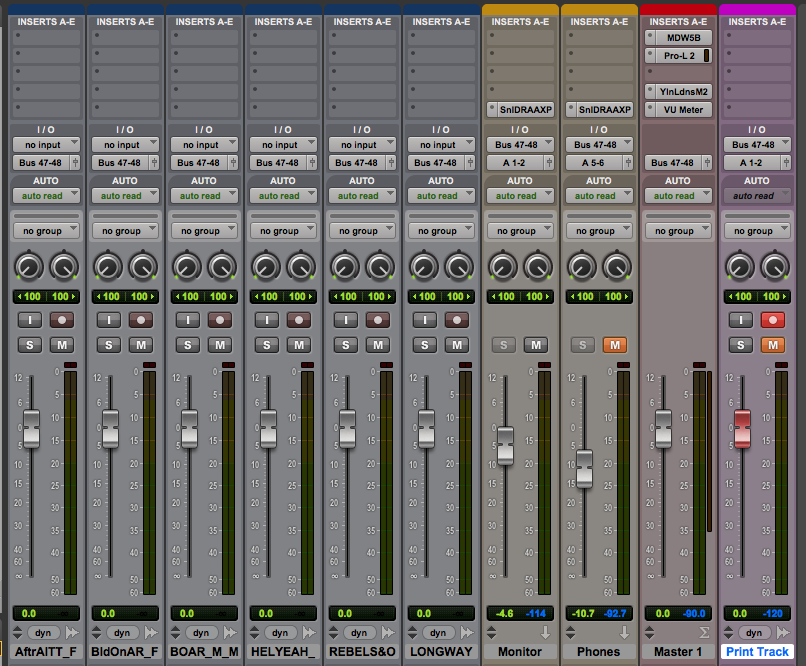 Routing Pro Tools