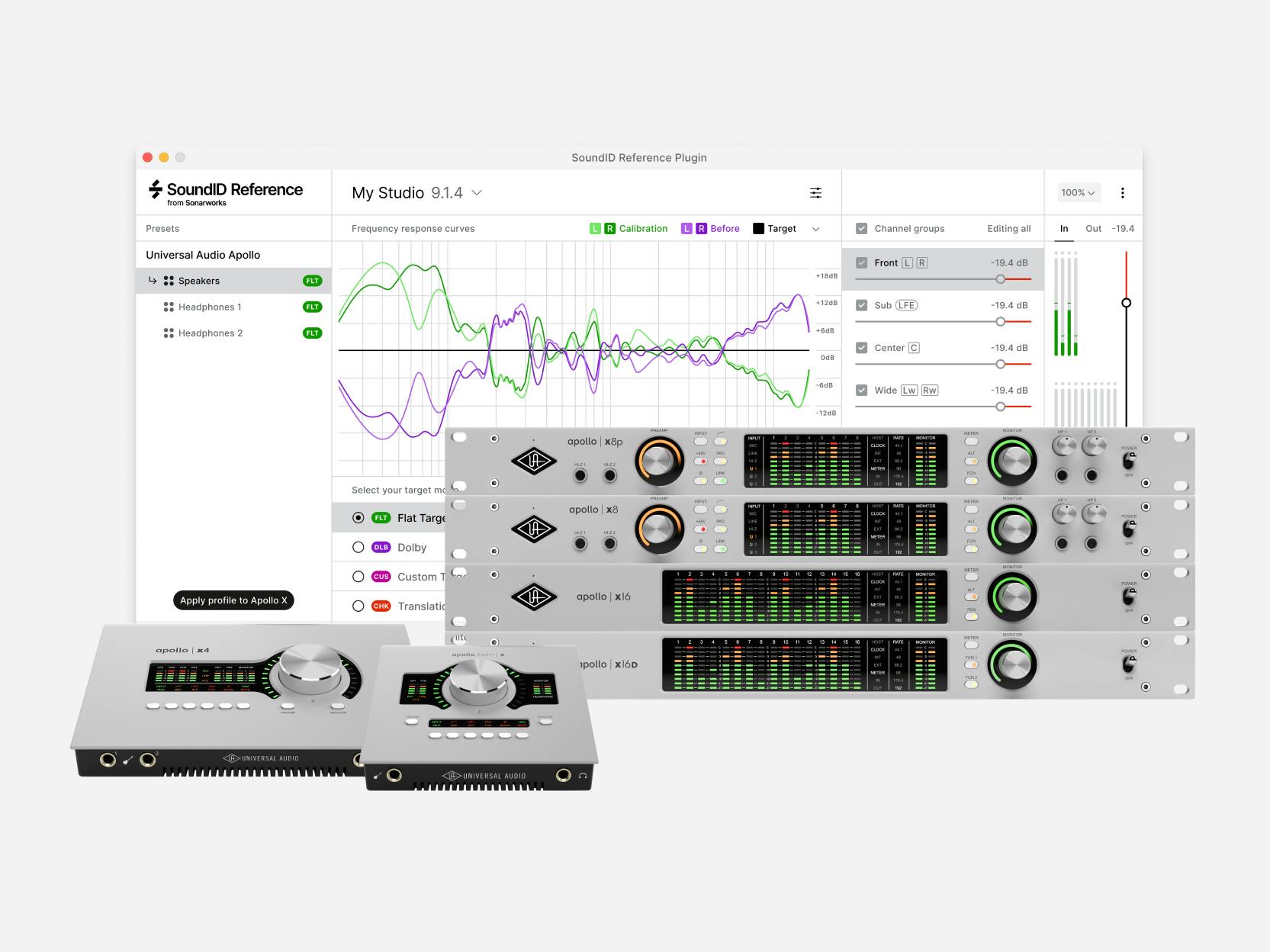 SoundID Reference Integration with Apollo X: Real-Time